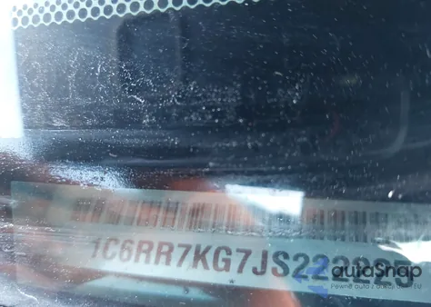 2018 Ram 1500 Express 4X4 5'7 Box z USA, uszkodzony, nr VIN 1C6RR7KG7JS222225